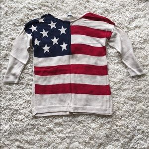 American Flag Sweater